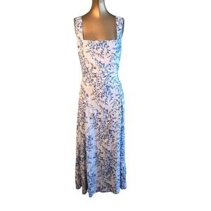 NWT Laura Ashley Summer Coquette Size 12 Cottagecore Midaxi Chinoiserie Sundress